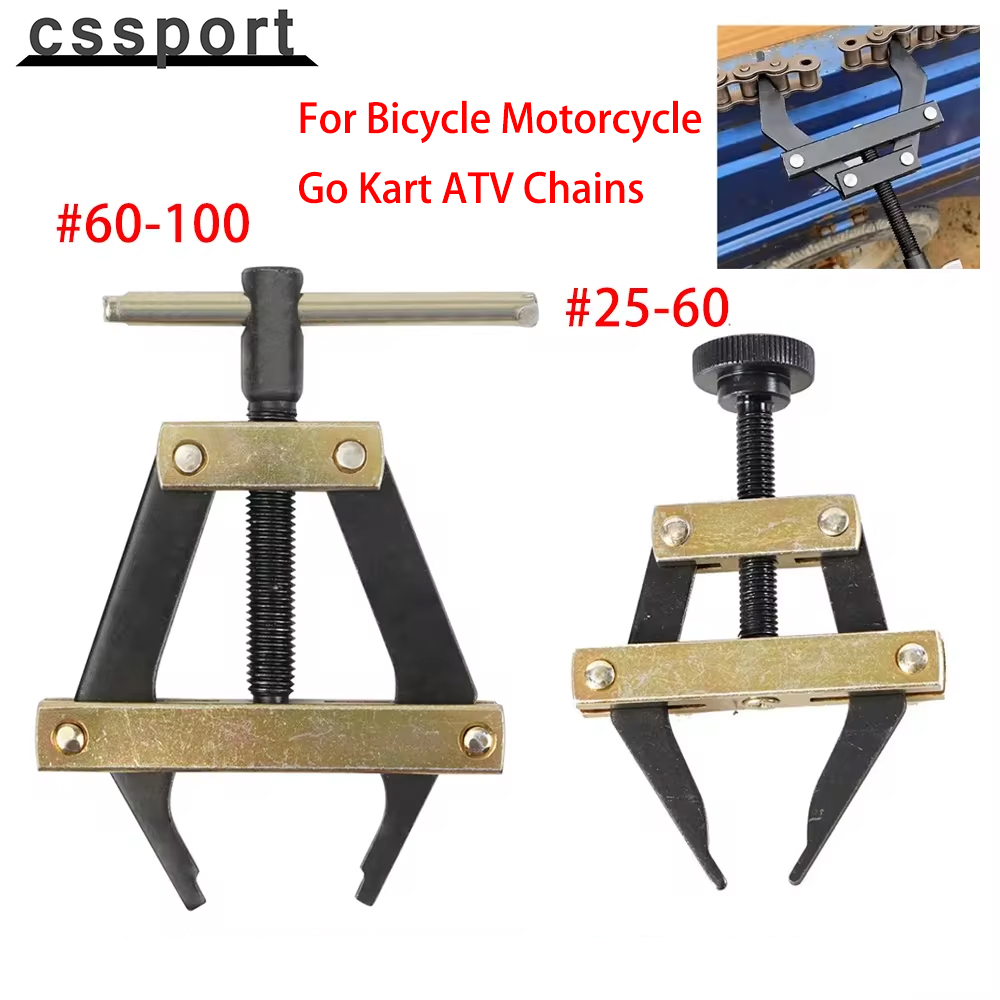 Chain Kit Motorcycle - #25-60 #60-100 Rollenkettinggereedschap Houder Cutter Kit
