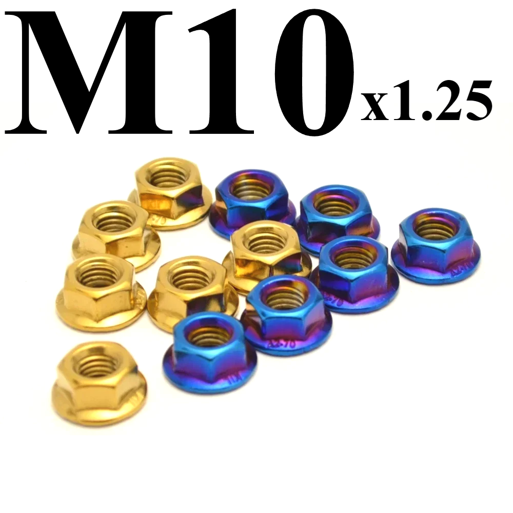 Sprocket - M10 * 1.25 6 Stuks Voor
