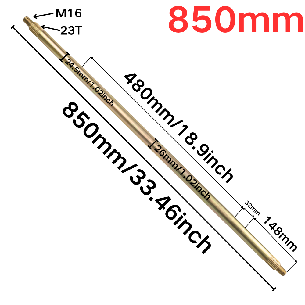 850mm achteras complete set me - 428 Chain recensie en prijs