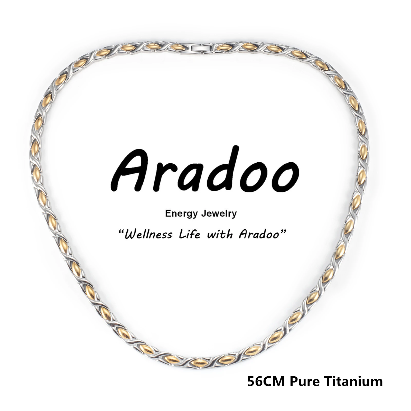 Aradoo Puur Titanium Ketting K - Ansi Chain recensie en prijs